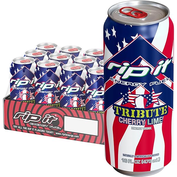Amazon.com : Rip It Energy Drinks Tribute Editions (Tribute Cherry